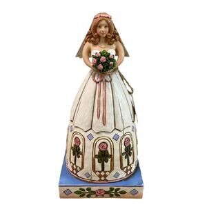 Vintage 2006 Jim Shore Heartwood Creek Bride Figurine From This Day Forward 9”